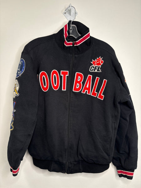 Vintage Waves Sportswear CFL Classic Football Bomber Jacket (S)