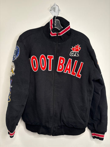 Vintage Waves Sportswear CFL Classic Football Bomber Jacket (S)