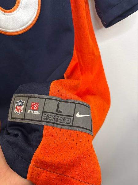NFL Nike Denver Broncos #18 Peyton Manning Football Jersey (L)