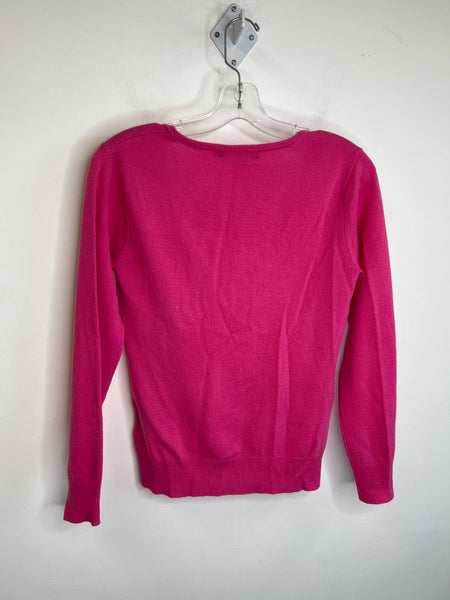 WoolOvers Pink Long-Sleeve Sweater (S)