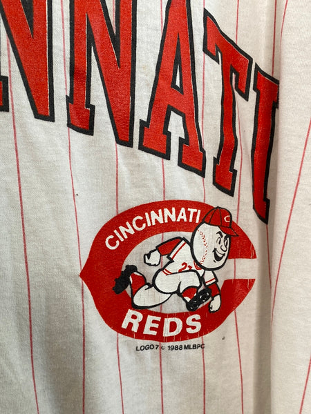 Vintage Cincinnati Reds Indianapolis 1988 Baseball Tee
