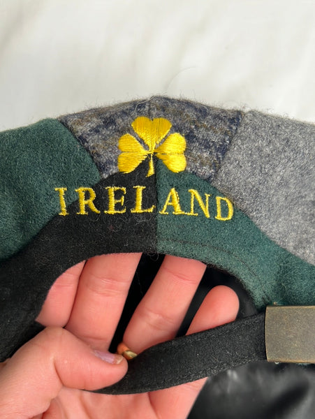 Vintage Ireland Adjustable Wool Blend Hat