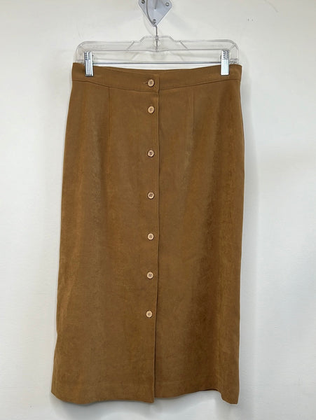 Vintage Tabi Petite Button Up Midi Skirt