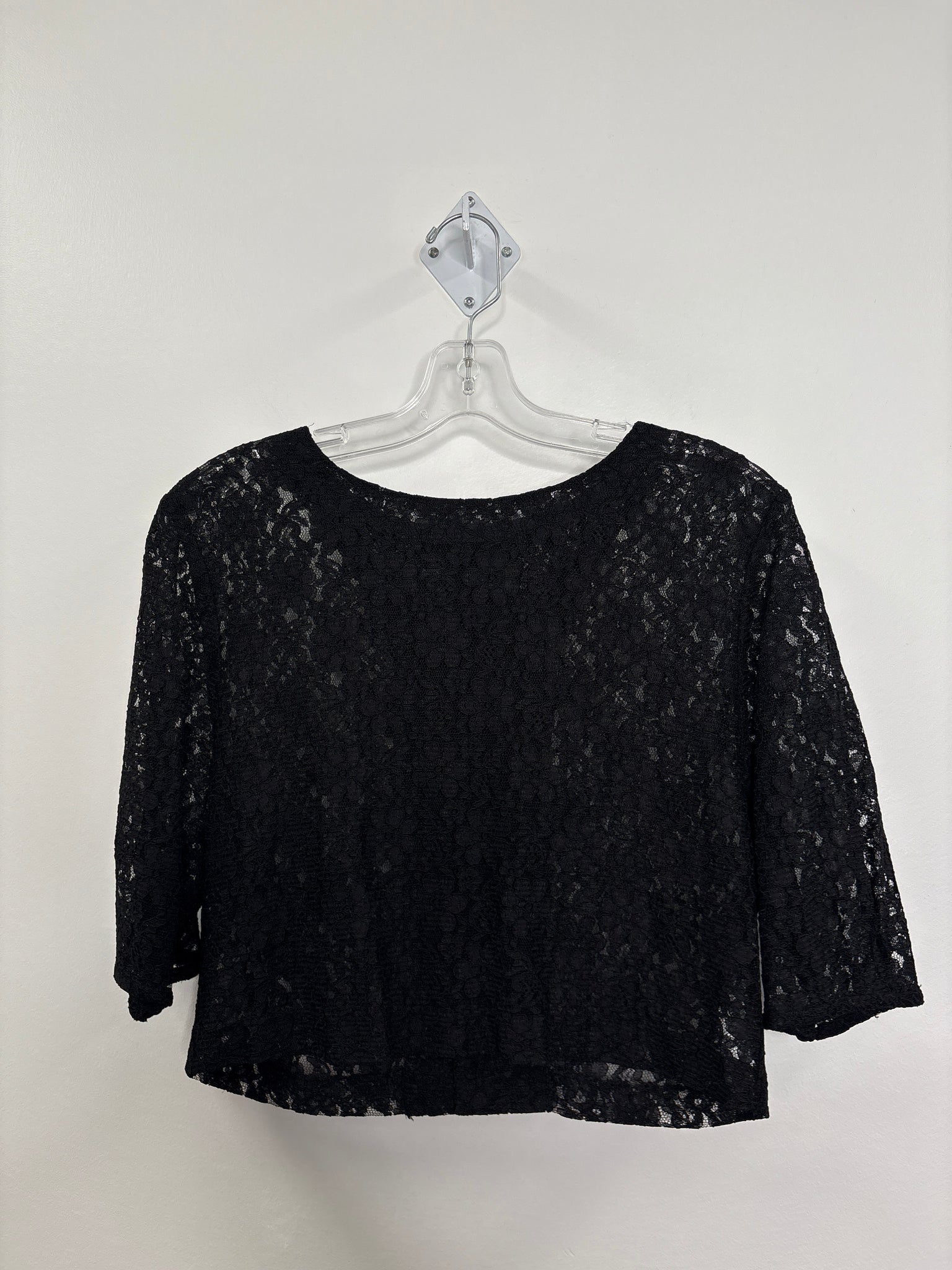 Floral Knit Cropped Top