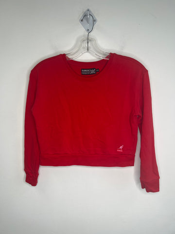 Kangol Crewneck Long Sleeve Croptop (S)