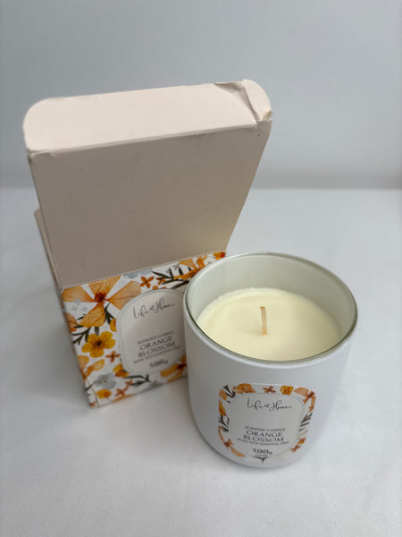 Life At Home Orange Blossom Scented Candle