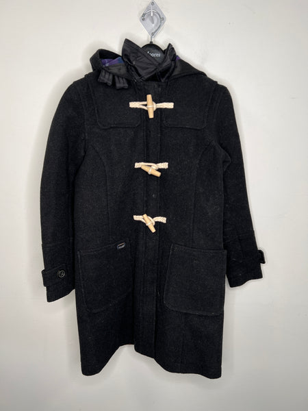 Superdry Limited Black Duffle Jacket (M)