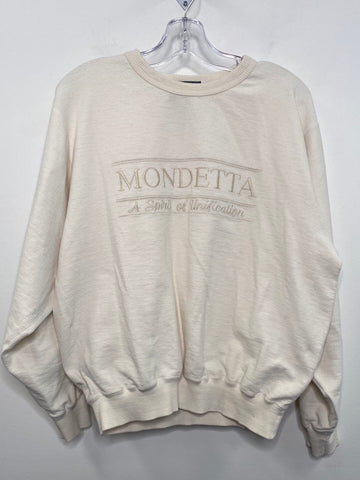 Vintage Mondetta Sport A Spirit Of Unification Embroidered Crewneck (S)