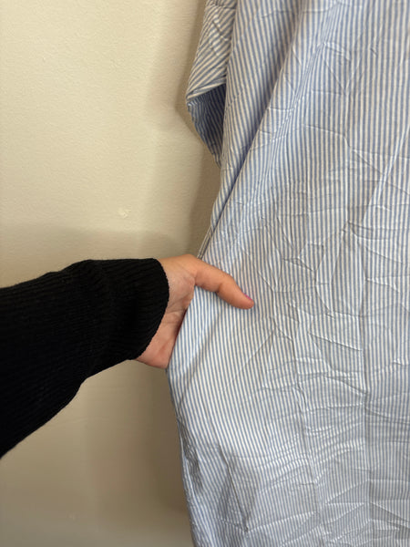 Zara Oversized Striped Midi Dress (M)