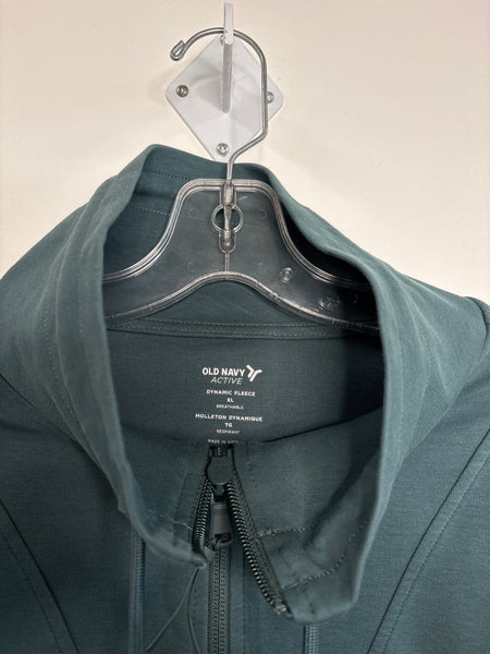 Old Navy Active Dynamic Fleece Quarter-Zip Jacket (XL)