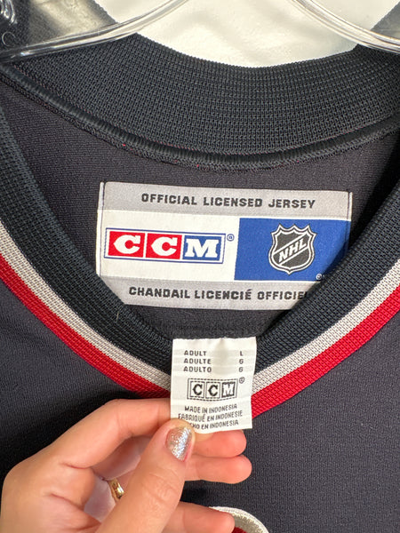 Vintage CCM NHL Vancouver Canucks Hockey Jersey (L)