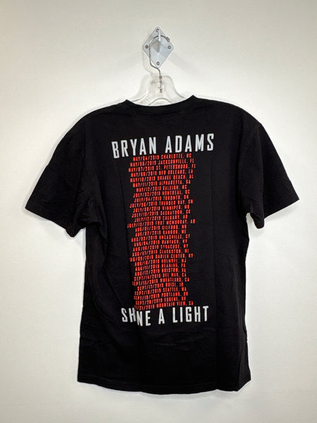 Next Level 2019 Bryan Adams Shine A Light Concert Tour Tee (M)