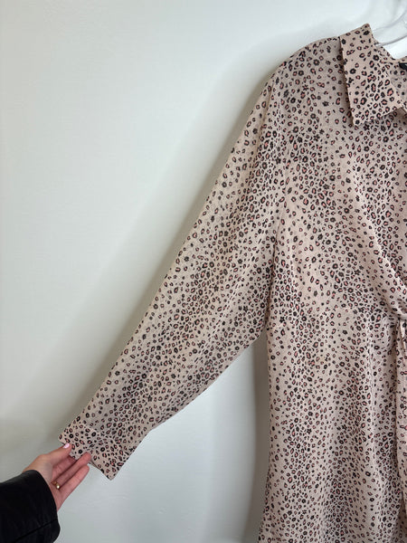 Torrid Sheer Animal Print Long-Sleeve Blouse (2)