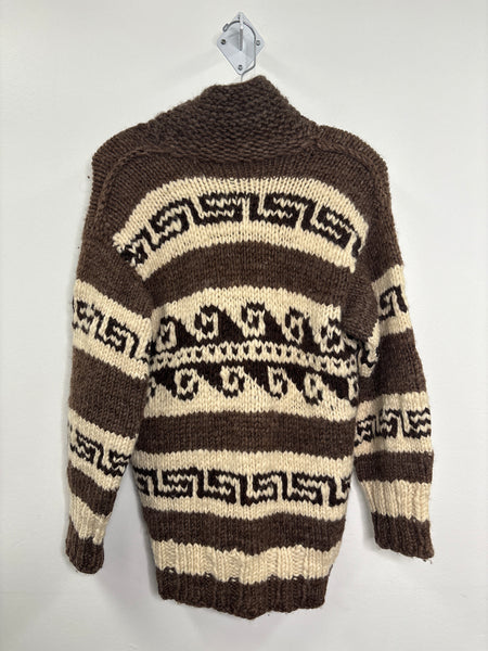 Vintage Talon Cowichan Style Thick Wool Zip-Up Jacket