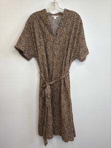 Joe Fresh Animal Print Maxi Dress (XL)