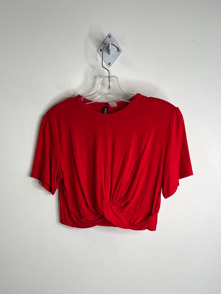 H&M Divided Knot Crop Top (L)