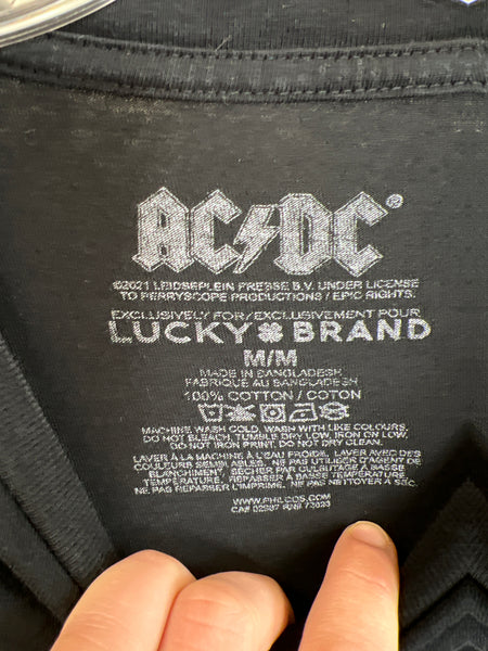 Lucky Brand ACDC High Voltage Graphic T-shirt (M)