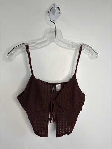 H&M Front-Tie Cropped Top (M)