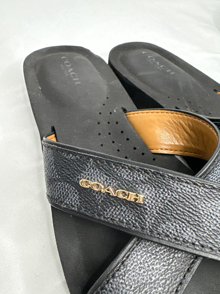 Coach Janine Slides Sandals (US 8B)