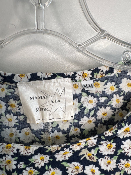 Maman A la Mode Floral Maxi Dress (M)
