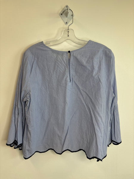 Zara Basic Bell Sleeve Blouse (XXL)