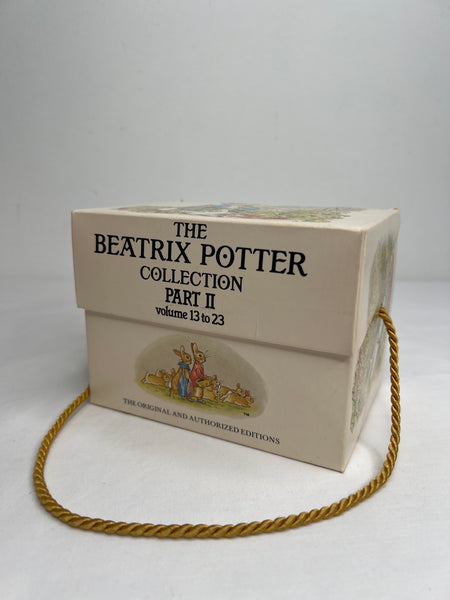 Vintage Collectible 1986 The Original & Authorized Edition Peter Rabbit Collection Box Set (Volumes 13-23) - Beatrix Potter