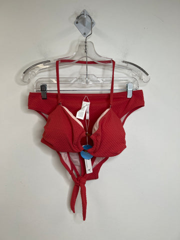 NWT CupShe Coral Two-piece Swimsuit (L)