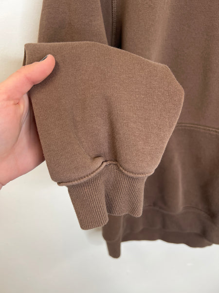 H&M Brown Pullover Hoodie (L)