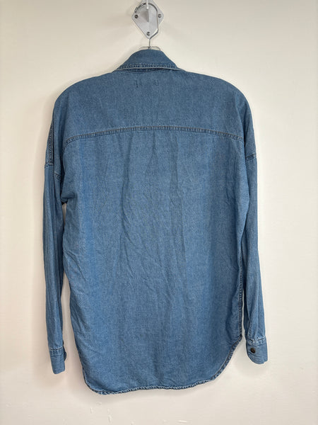 Forever 21 Long Sleeve Denim Shirt (S)
