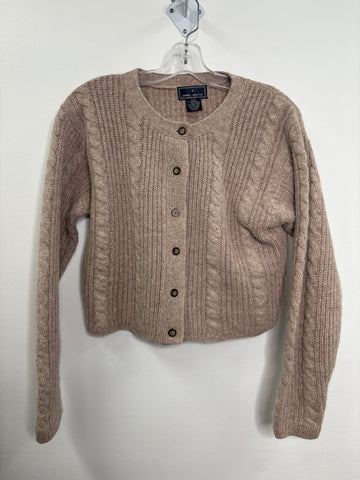 Vintage Daniel Hechter Lambswool-Angora Blend Cardigan Sweater (M)
