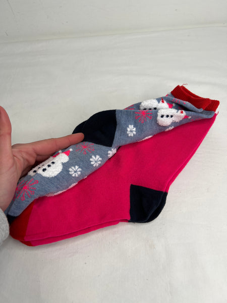 Have Peace Joy 3 Pair Crew Socks