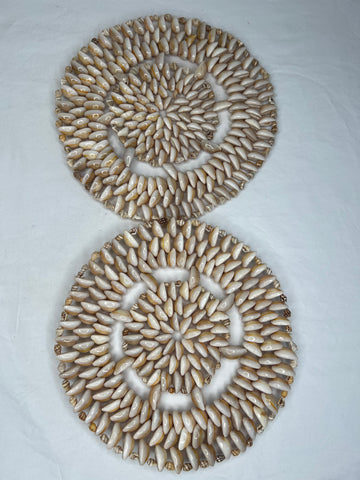 Set Of 2 Seashell Potholders