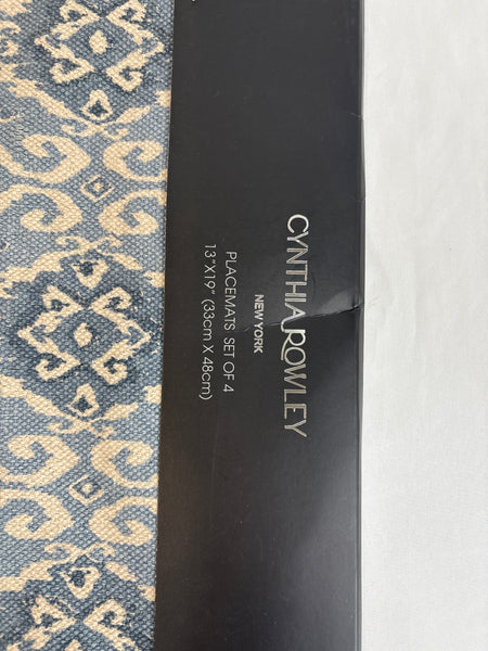 Set Of 4 Cynthia Rowley Placemat