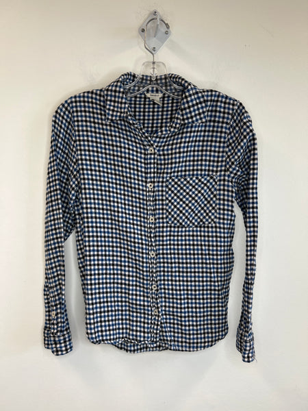 Forever 21 Plaid Long Sleeve Shirt (S)