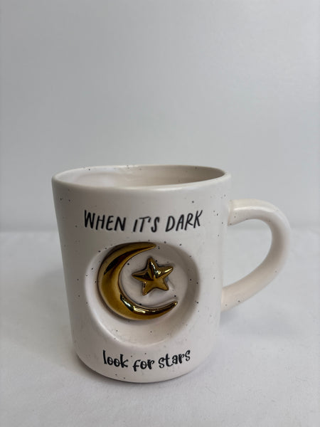 When It’s Dark Look For Stars Stoneware Mug