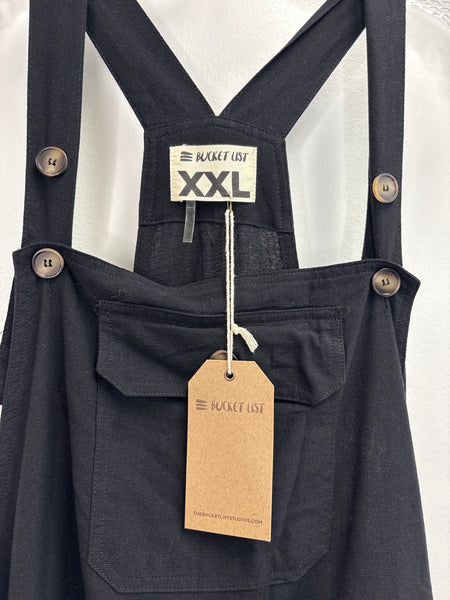NWT Bucketlist Cotton-Blend Overall Harem Jumpsuit (XXL)
