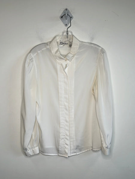 Vintage Rouie Front-Pleat Blouse (16)