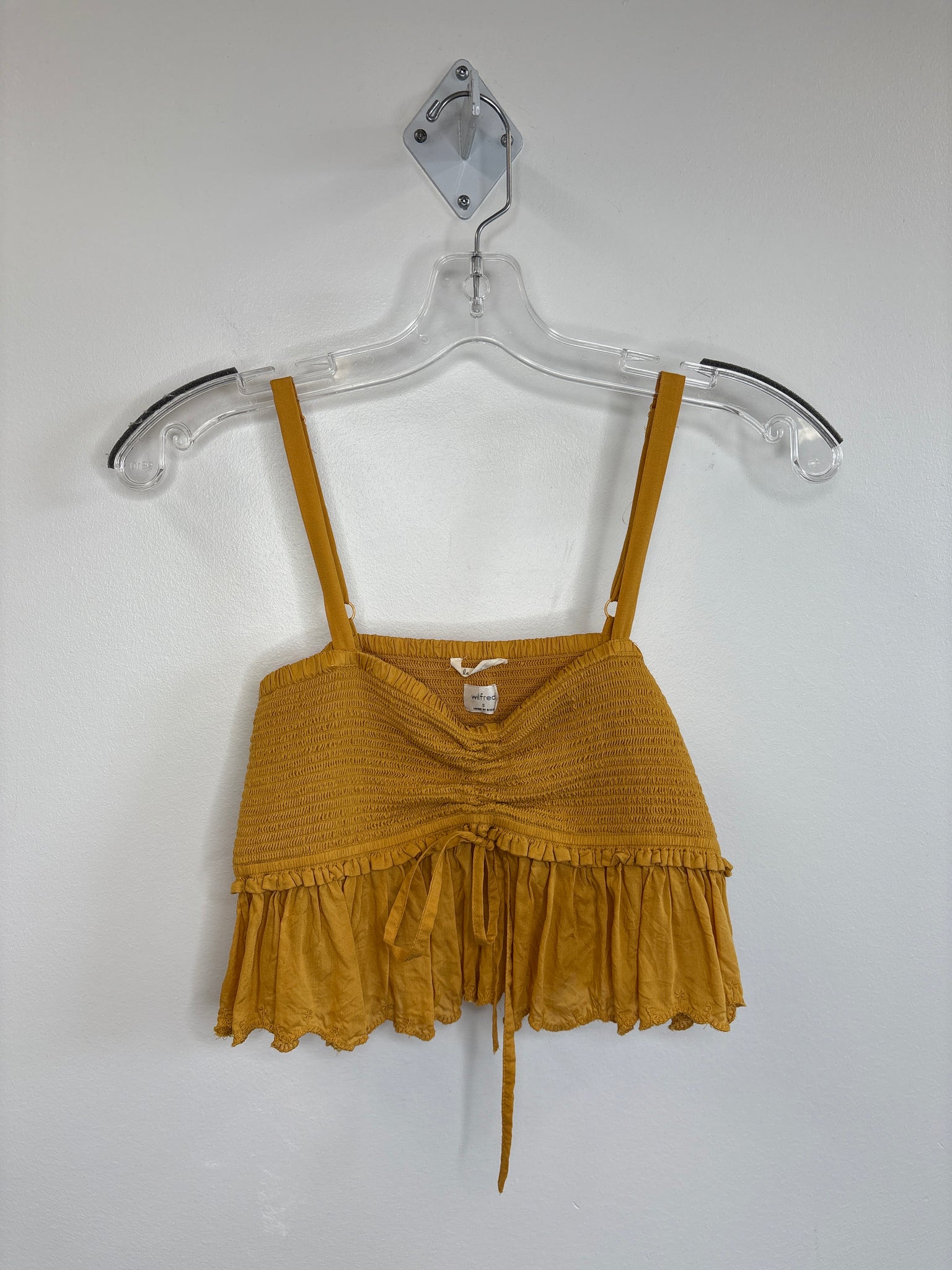 Aritzia Wilfred La Bohème Cami Cropped Top (S)