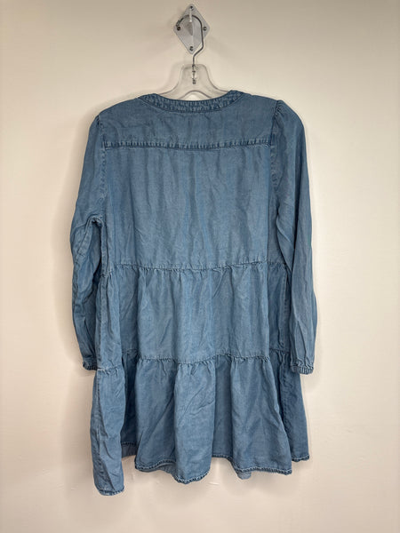 Ricki’s Tiered Smock Denim Mini Dress (M)