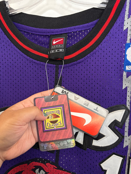 NWT Vintage NBA Nike Toronto Raptors #15 Vince Carter Basketball Jersey