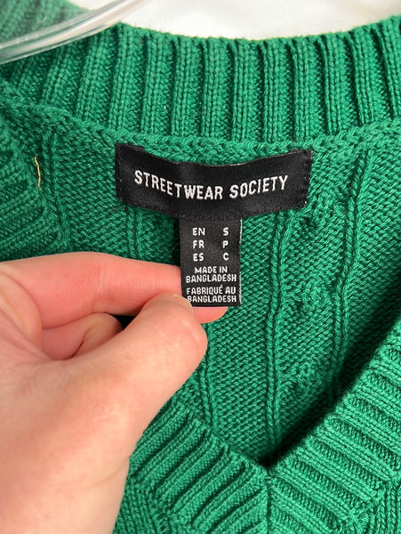 SWS Crocheted Sweater Vest (S)