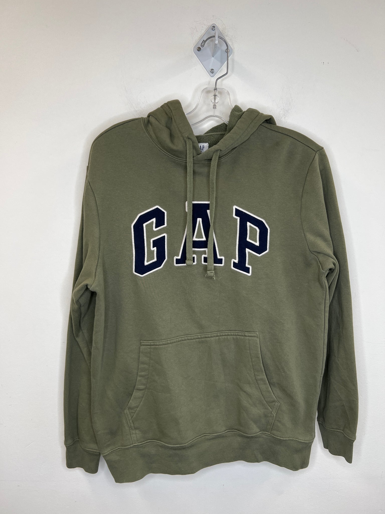 Gap Olive Green Pullover Hoodie (S)