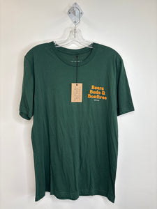 NWT Made for the Lake Co. Beers Buds & Bonfires Cotton Graphic Tee (L)
