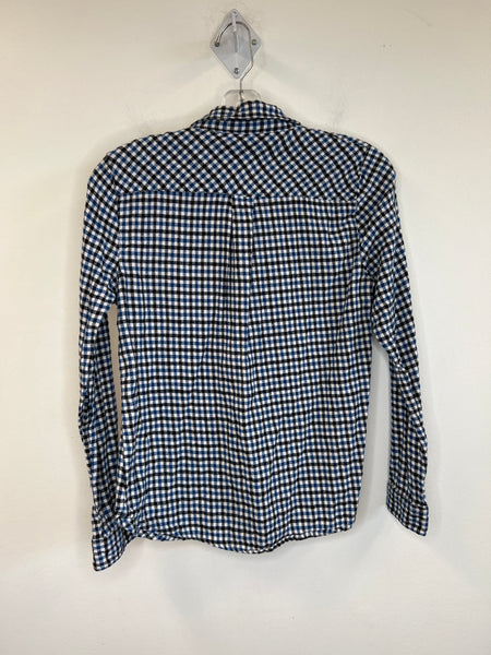 Forever 21 Plaid Long Sleeve Shirt (S)