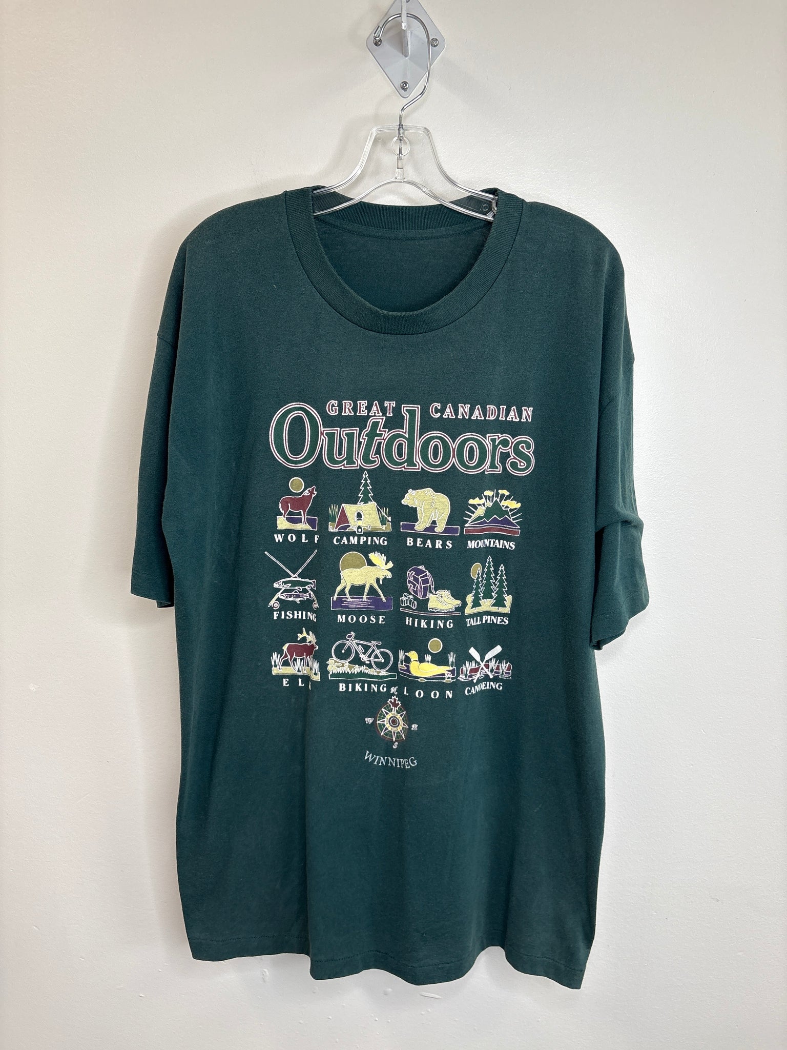 Vintage Great Canadian Outdoors Graphic Tee