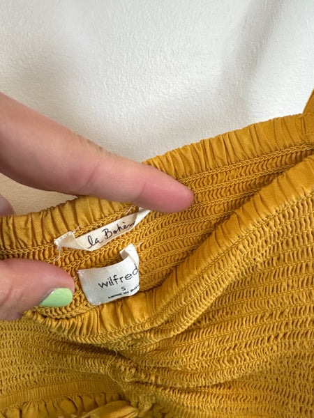 Aritzia Wilfred La Bohème Cami Cropped Top (S)