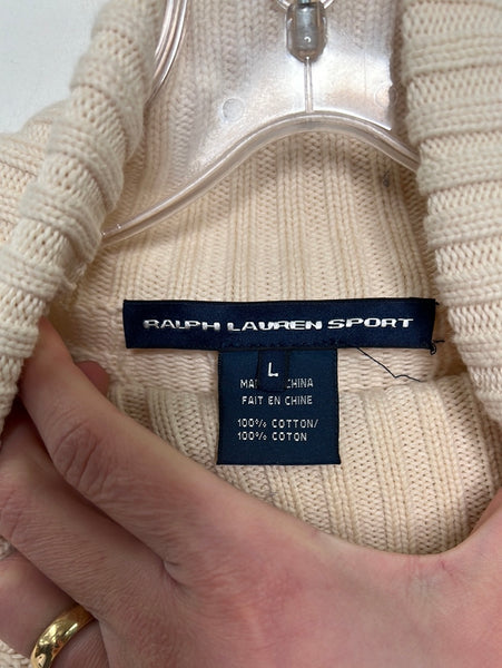 Ralph Lauren Sport Knitted Turtleneck Sweater (L)