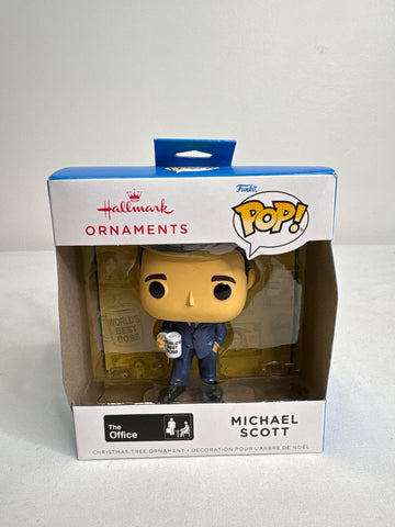 NEW Hallmark Funko Pop The Office Michael Scott Ornament