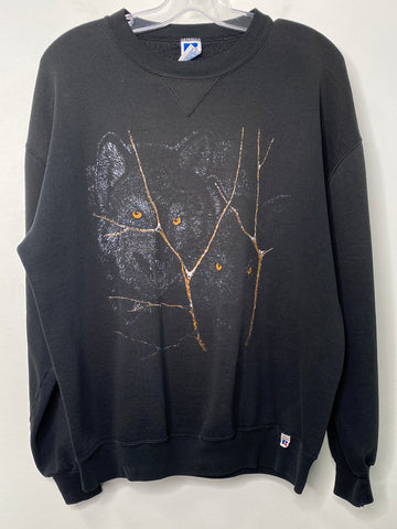 Vintage Russell Athletic Wolf Crewneck (XL)