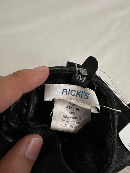 NWT Ricki’s Leather Long Gloves (M)